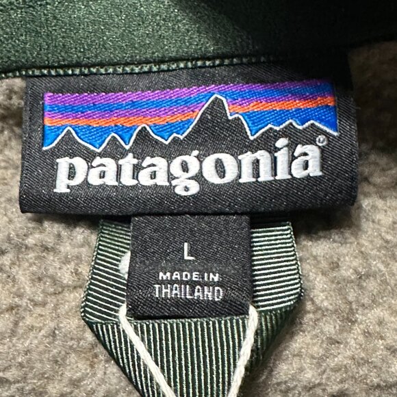 New Patagonia Better Sweater Fleece 1/4 Zip Pullover Seabird Grey Men's Large L - Picture 4 of 4